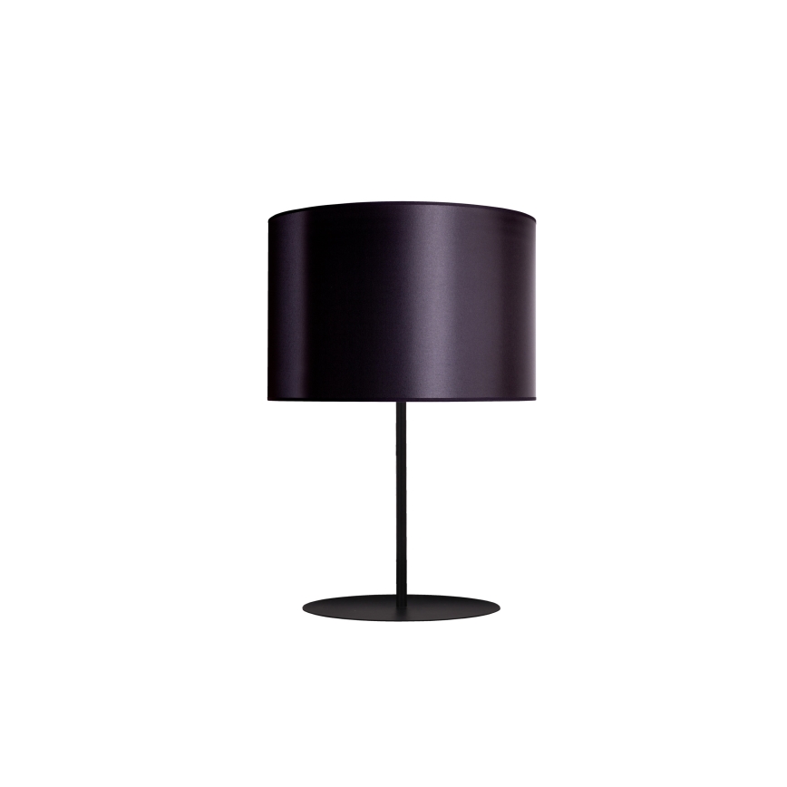 Duolla - Tischleuchte CANNES 1xE14/15W/230V d 20 cm schwarz/silbern