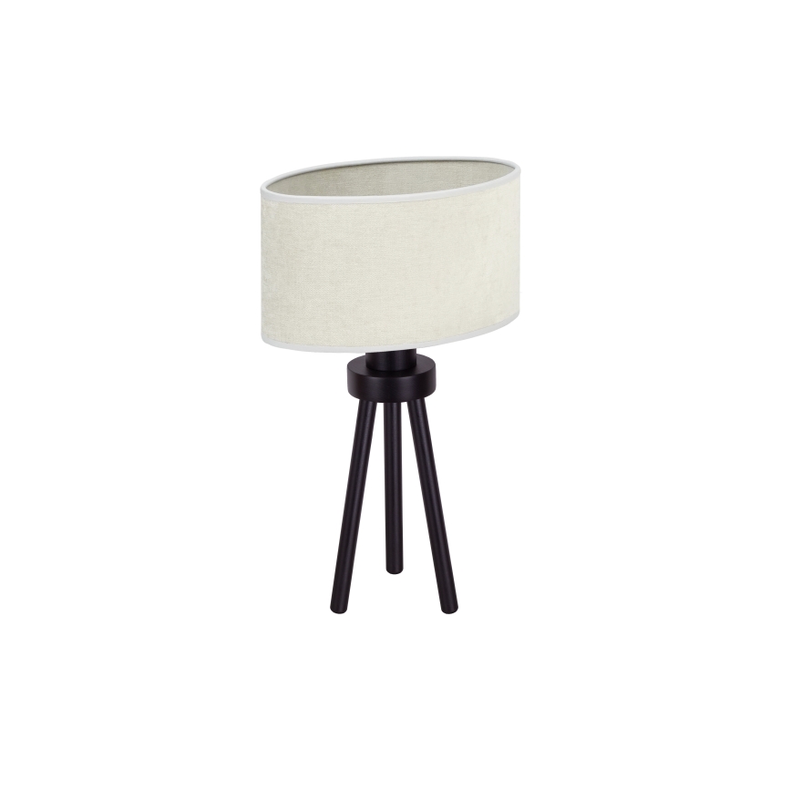 Duolla - Tischleuchte OVAL 1xE27/15W/230V d 30 cm grau