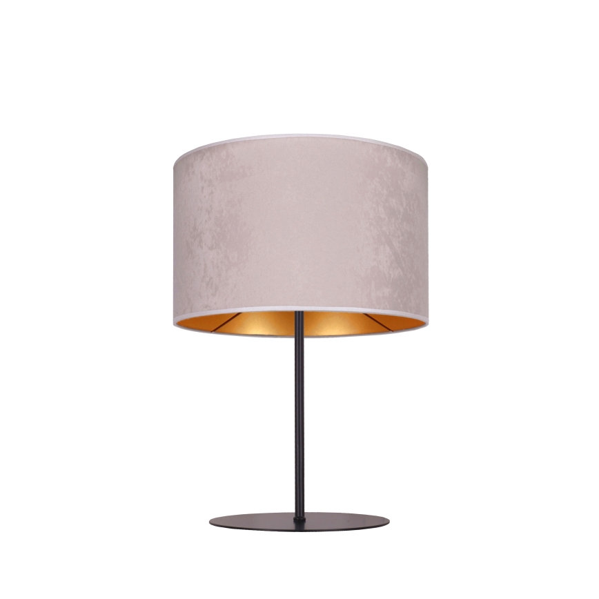 Duolla - Tischleuchte ROLLER 1xE14/15W/230V d 20 cm grau/golden