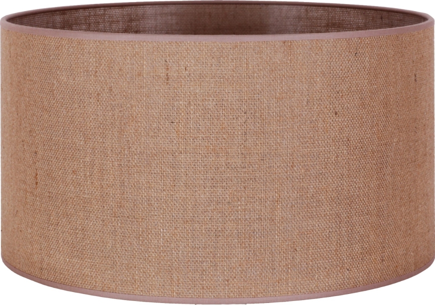 Duolla - Universal-Lampenschirm E27 d 35 cm braun