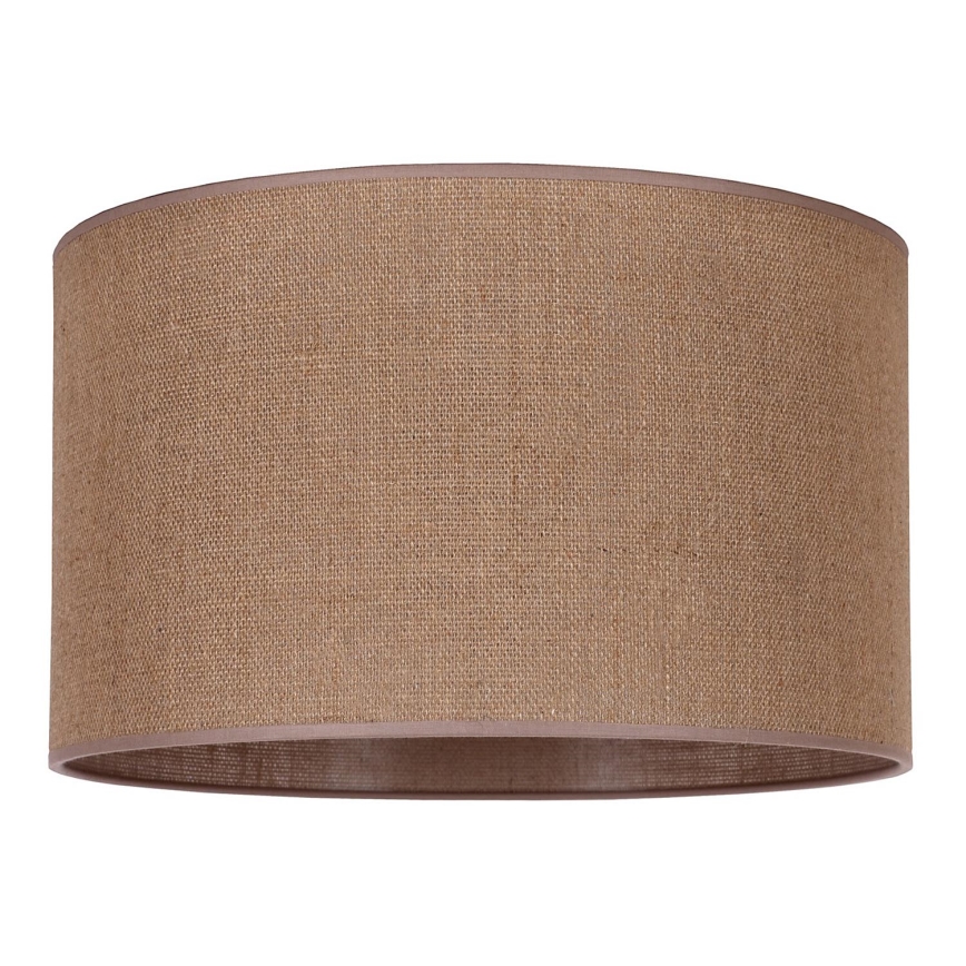 Duolla - Universal-Lampenschirm ROLLER E27 d 50 cm braun