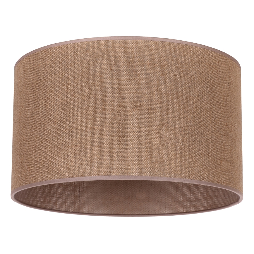 Duolla - Universal-Lampenschirm ROLLER E27 d 50 cm braun