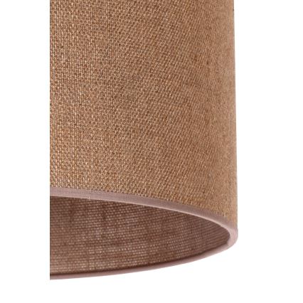 Duolla - Universal-Lampenschirm ROLLER E27 d 50 cm braun