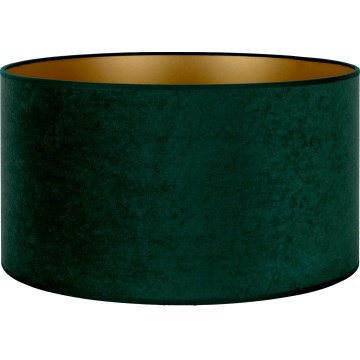 Duolla - Universal-Lampenschirm VELVET E27 d 35 cm grün/golden