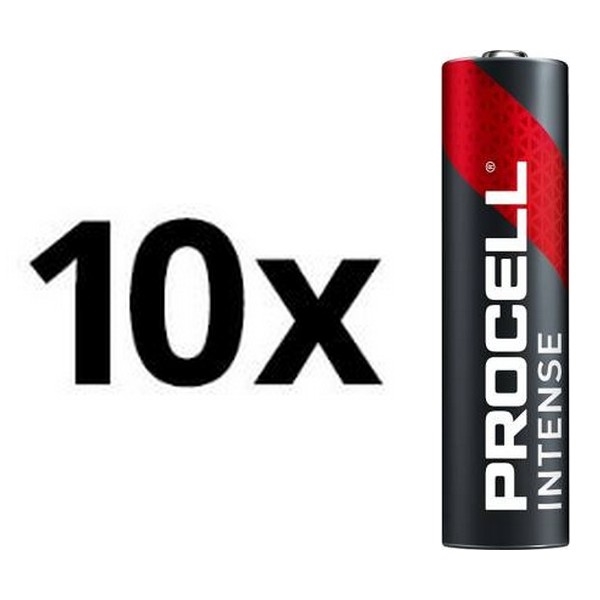Duracell - 10 Stk. Alkalibatterie Procell Intense LR03/AAA 1,5V 1465 mAh