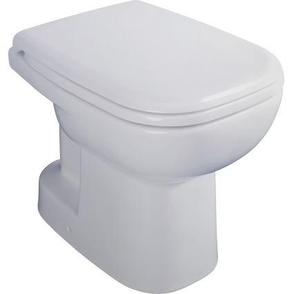 Duravit 21100100002 - Vaso a pavimento D-CODE in ceramica, bianco lucido