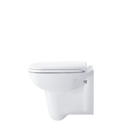 Duravit 22110900002 - Wand-WC D-CODE, Keramik, hochglänzend weiß