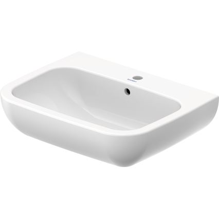 Duravit 23106500002 - Lavabo suspendu D-CODE 65x50 cm céramique/blanc brillant