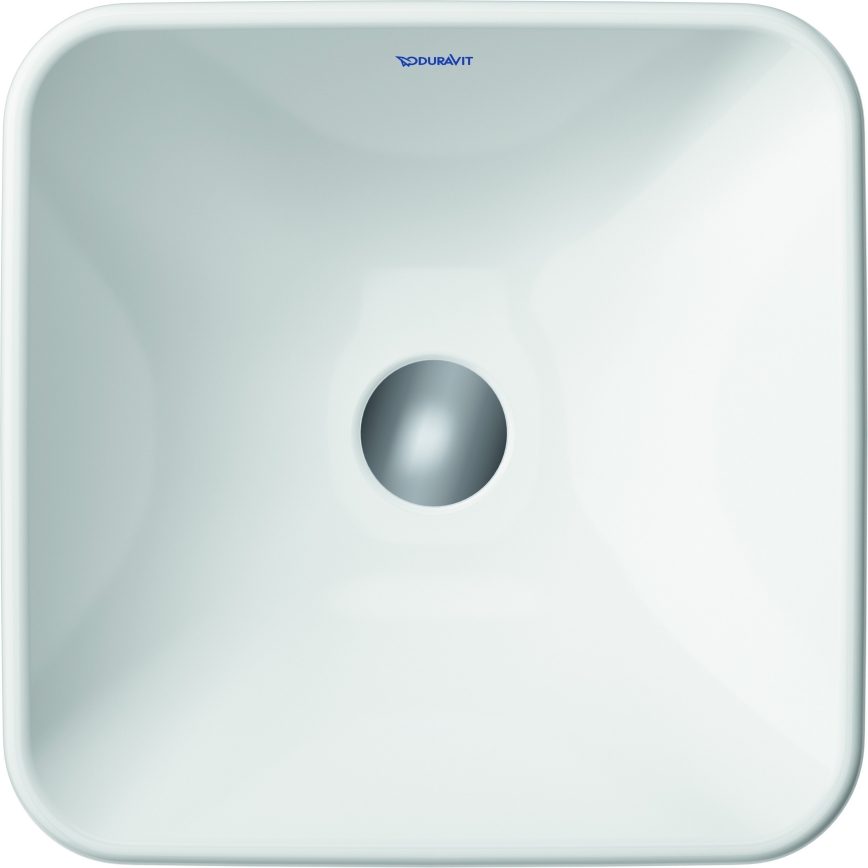 Duravit 2397400070 - Lavabo à poser D-NEO 40x40 cm céramique/blanc brillant