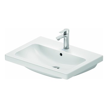 Duravit 23996500002 - Lavabo suspendu D-CODE 65x48 cm céramique/blanc brillant
