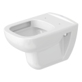 Duravit 25700920002 - WC suspendu sans bride D-CODE céramique/blanc brillant