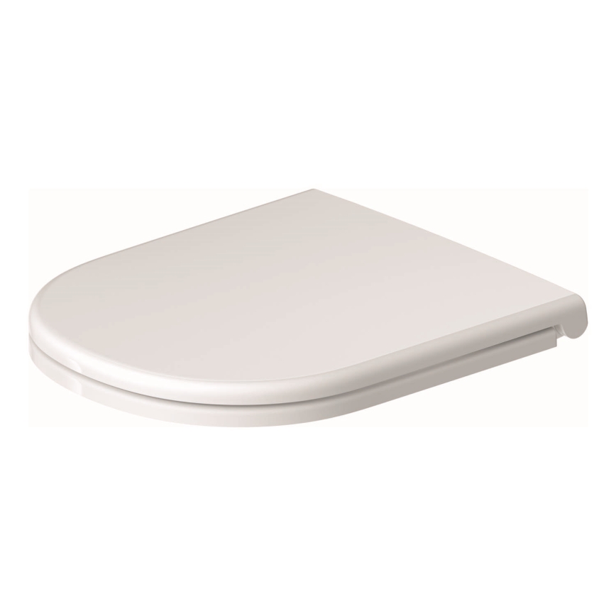 Duravit 28210000 - Abattant de WC D-CODE 37,4x43,3 cm, blanc