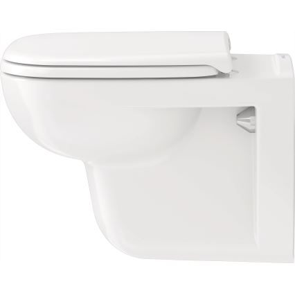 Duravit 45351900A1 - Wandhängendes WC D-CODE mit WC-Sitz, Keramik / glänzend weiß