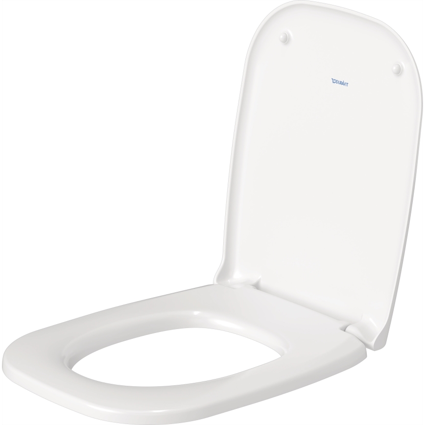 Duravit 45351900A1 - WC suspendu avec abattant D-CODE, céramique / blanc brillant