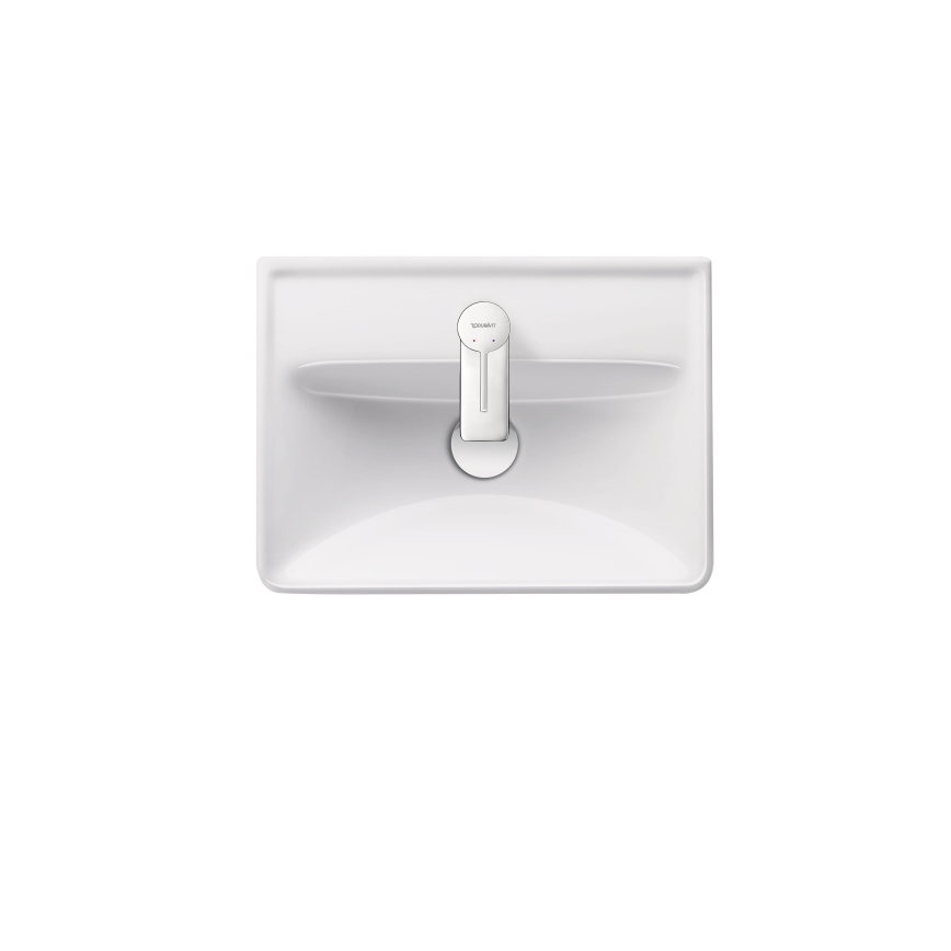 Duravit 738450041 - Lavabo suspendu D-NEO 45x33,5 cm céramique/blanc brillant