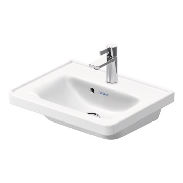 Duravit 742500000 - Lavabo sospeso D-NEO 50 x 40 cm in ceramica, bianco lucido