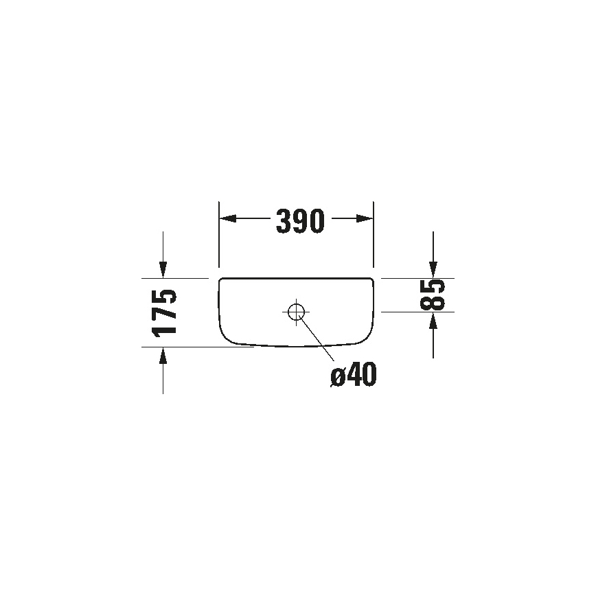 Duravit 927000004 - Cassetta di scarico per WC D-CODE 6/3l ceramica/bianco