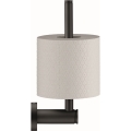 Duravit 99154600 - Porta carta igienica D-CODE nero opaco