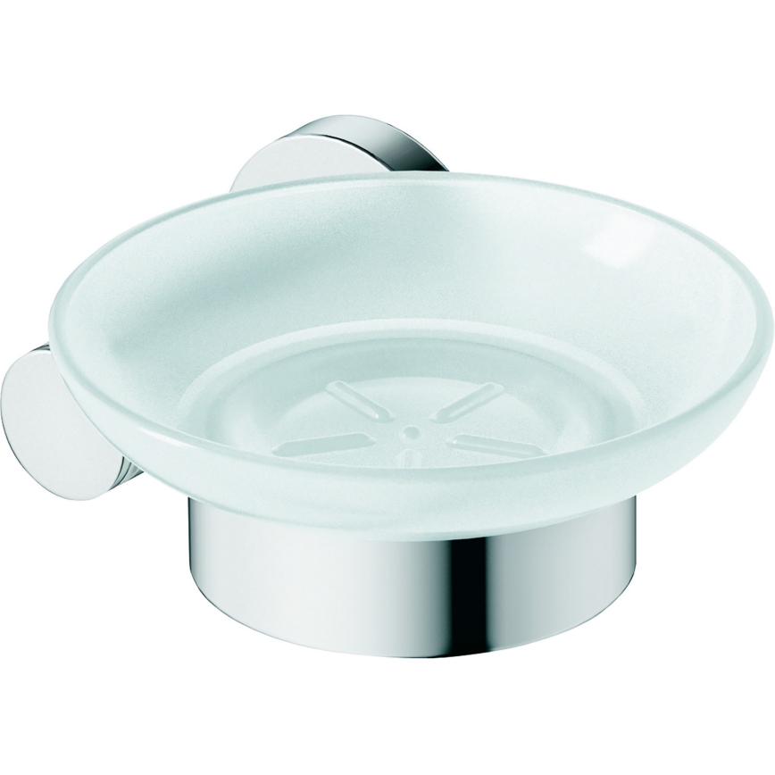 Duravit 99181000 - Wandseifenschale D-CODE, rechts, Hochglanz-Chrom