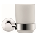 Duravit 99201000 - Support mural pour brosses à dents D-CODE, version droite, chrome poli