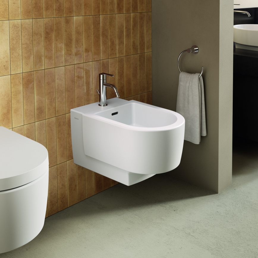 Duravit 99211000 - Porte-serviettes mural D-CODE chrome brillant