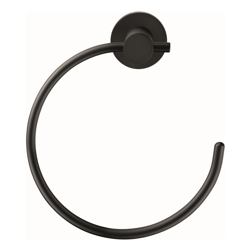 Duravit 99214600 - Porte-serviettes mural D-CODE noir mat