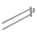 Duravit 99221000 - Porta asciugamani da parete D-CODE 44,7 cm, cromo lucido