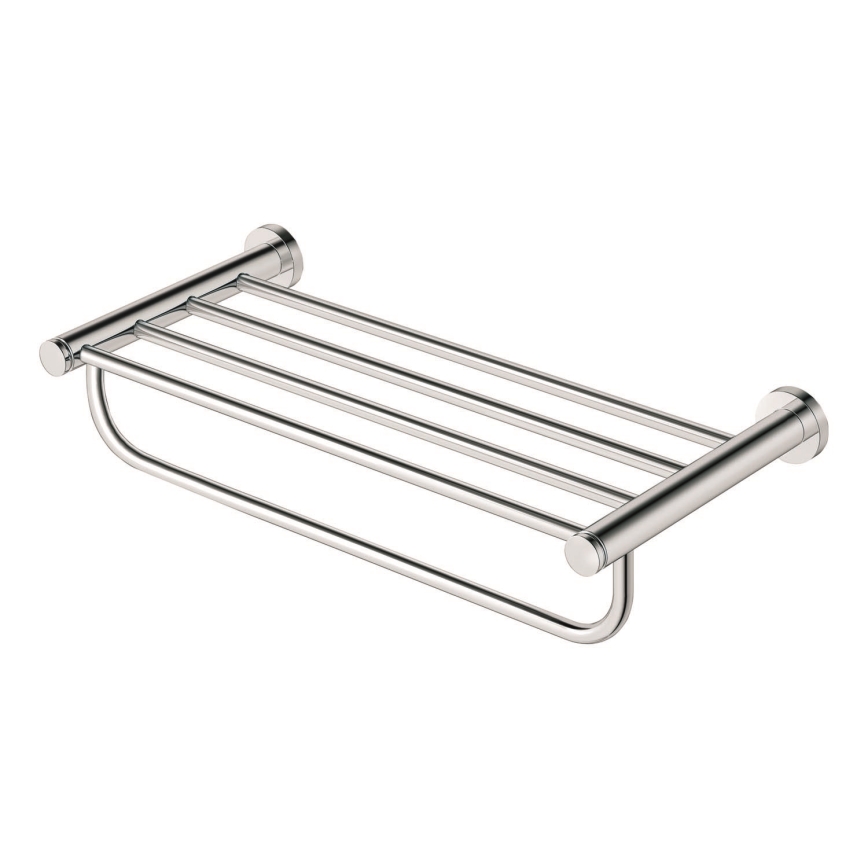 Duravit 99251000 - Porte-serviettes mural D-CODE 65 cm chrome brillant