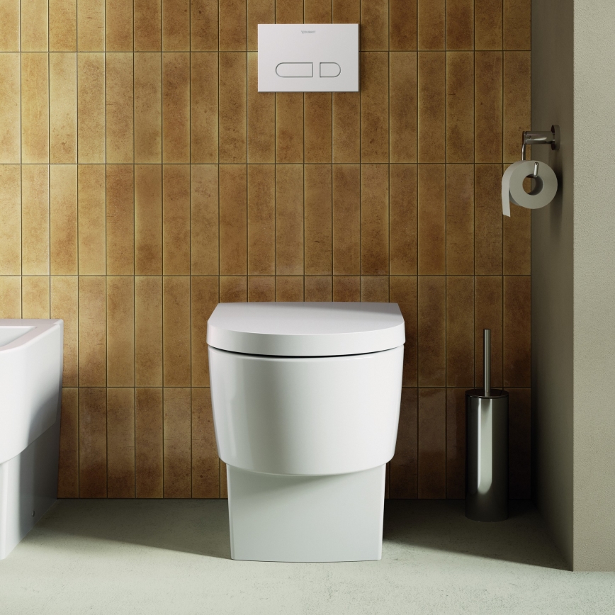 Duravit 99261000 - Porte-rouleau de papier toilette D-CODE chromé brillant