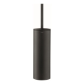 Duravit 99284600 - Scopino per WC da terra D‑CODE, nero opaco