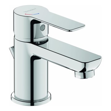 Duravit DC1013001010 - Mitigeur pour lavabo avec vidage D-CODE chromé brillant