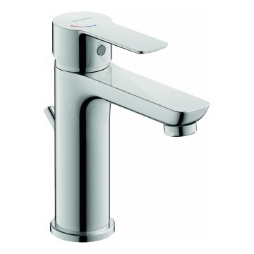 Duravit DC1023001010 - Miscelatore per lavabo + piletta di scarico D-CODE cromo lucido