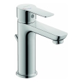 Duravit DC1023001010 - Waschtischarmatur mit Ablaufgarnitur D-CODE, glänzender Chrom