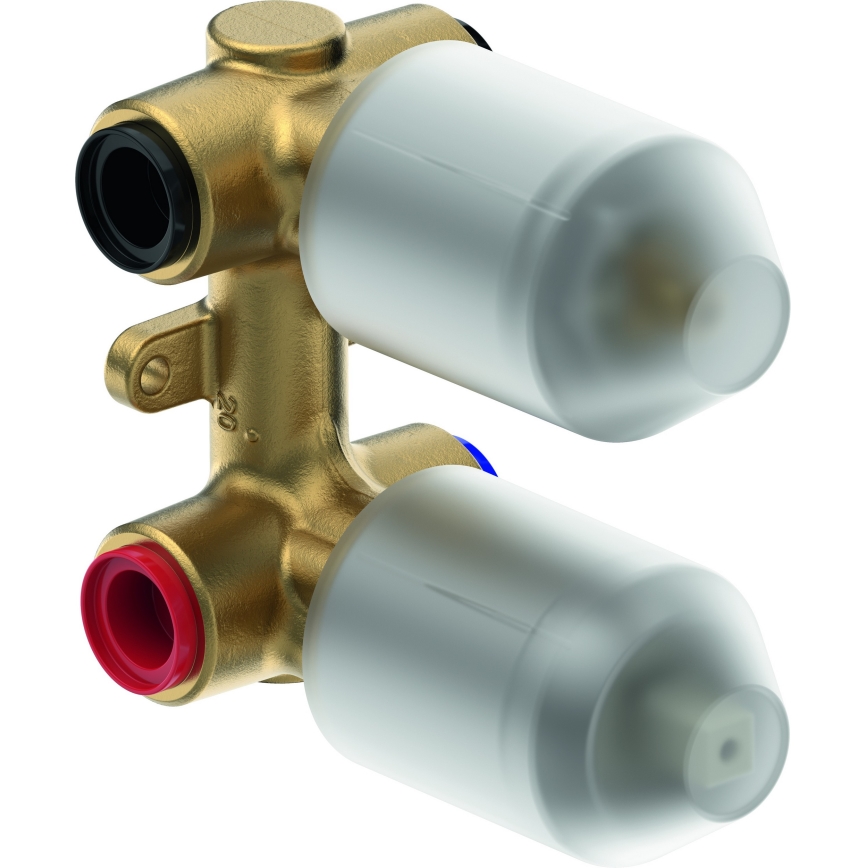 Duravit DC5210008010 - Duscharmatur zur Unterputzmontage D-CODE Hochglanz-Chrom