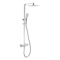 Duschset mit thermostatischer Armatur NAESBY, Hochglanz‑Chrom