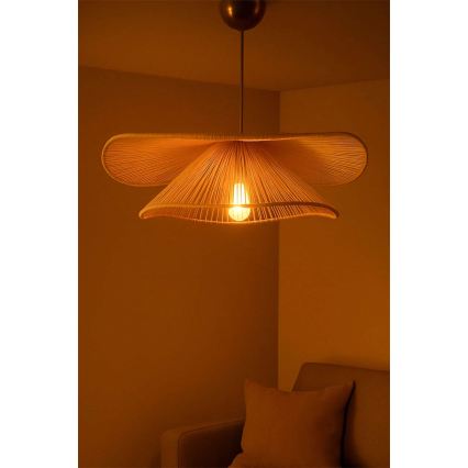 DUVELA Hängeleuchte an Kabel 1xE27/40W/230V beige