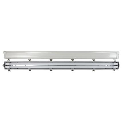 e2 elektro - Apparecchio fluorescente tecnico a LED CLASSIC-POWER 2xG13/18W/230V 4000K 126,8 cm IP65