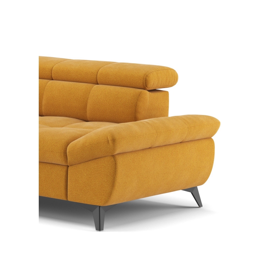 Eck-Schlafsofa MARANO links, orange