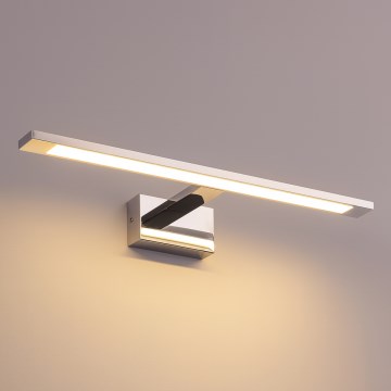 Éclairage de miroir LED/10W/230V 3000K chrome brillant