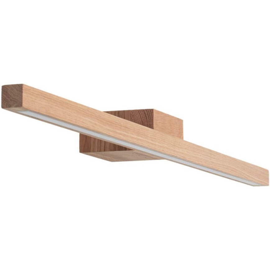 Éclairage de miroir salle de bain AQUAVIVA LED/12W/230V 80 cm IP44 chêne – Certifié FSC