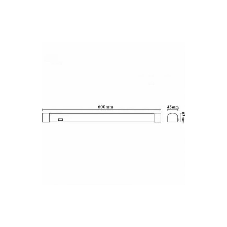 Éclairage de miroir salle de bain LED/15W/230V 4000K IP44