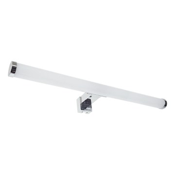 Éclairage LED pour miroir de salle de bains, 10 W, 230 V, 45 cm, IP44, finition chrome brillant