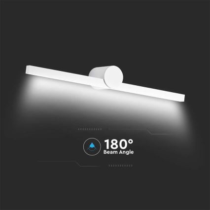Éclairage LED pour miroir de salle de bains/10W/230V 4000K IP65 blanc