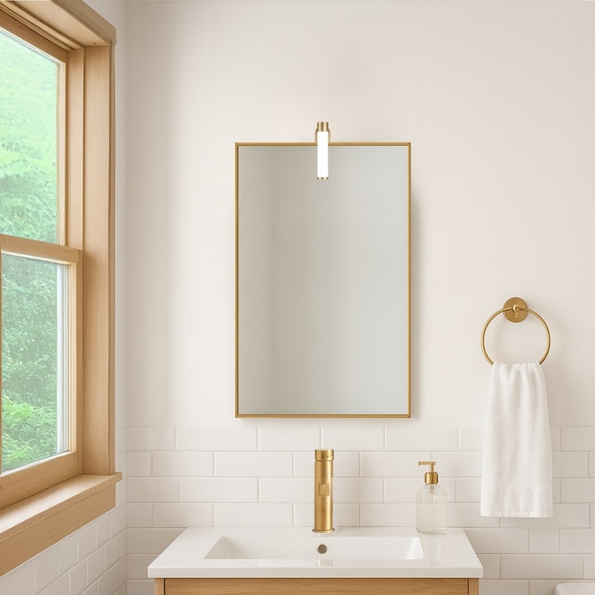 Éclairage LED pour miroir de salle de bains APA MINI LED/4W/230V IP44 doré