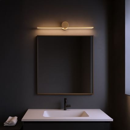 Éclairage LED pour miroir de salle de bains ARTIST LED/9W/230V 60 cm IP44 doré