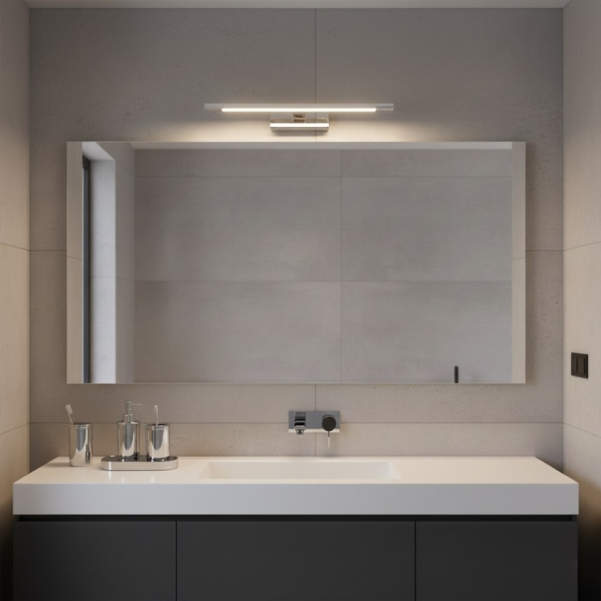 Applique LED pour miroir de salle de bains KLIMT LED/8W/230V 3000/4000/6000K 40 cm IP44 chromé brillant