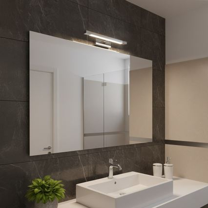Applique LED pour miroir de salle de bains KLIMT LED/8W/230V 3000/4000/6000K 40 cm IP44 chromé brillant