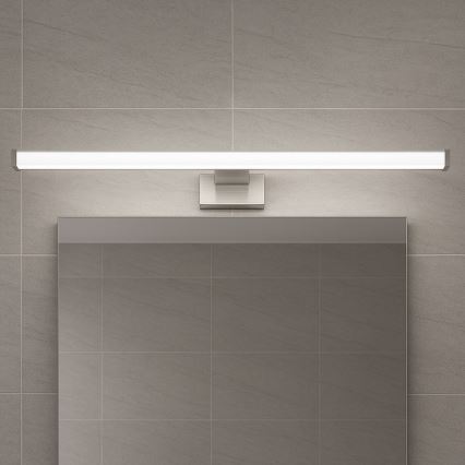 Éclairage LED pour miroir de salle de bains MIRORE LED/10W/230V 60 cm IP44 chrome brillant