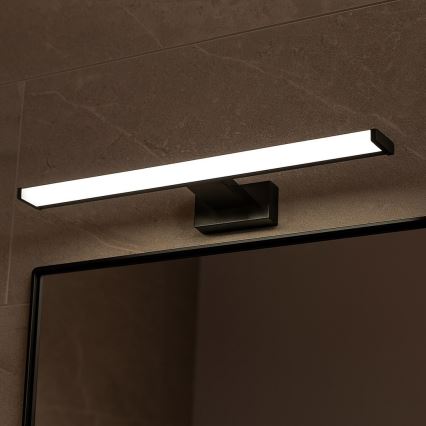 Éclairage LED pour miroir de salle de bains MIRORE LED/10W/230V 60 cm IP44 noir