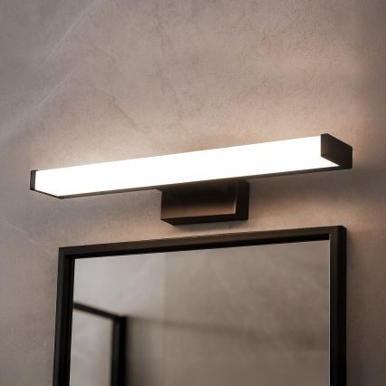 Éclairage LED pour miroir de salle de bains MIRORE LED/5W/230V 30 cm IP44 noir